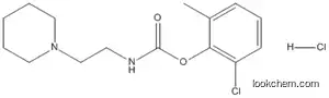 Molecular Structure of 77985-27-4 (1-(2-{[(2-chloro-6-methylphenoxy)carbonyl]amino}ethyl)piperidinium chloride)